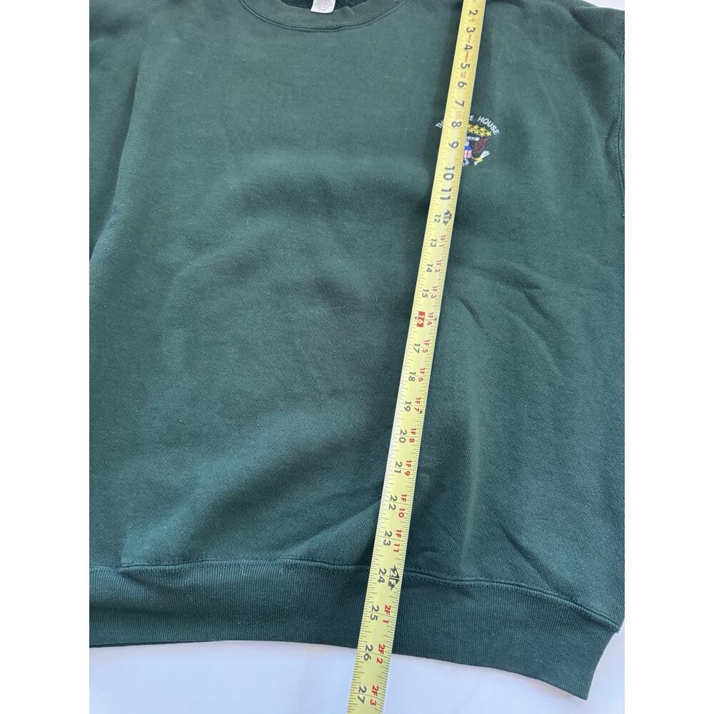 Vintage White House Presidential Seal Sweatshirt XL Made in USA Embroidered - Picture 5 of 7